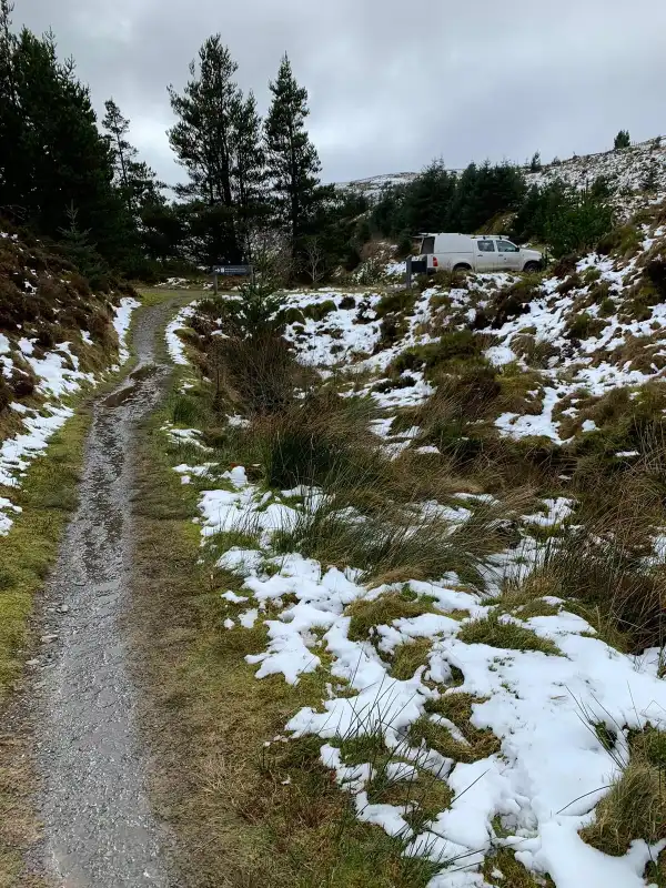 Welsh pilot site – Little bit of snow